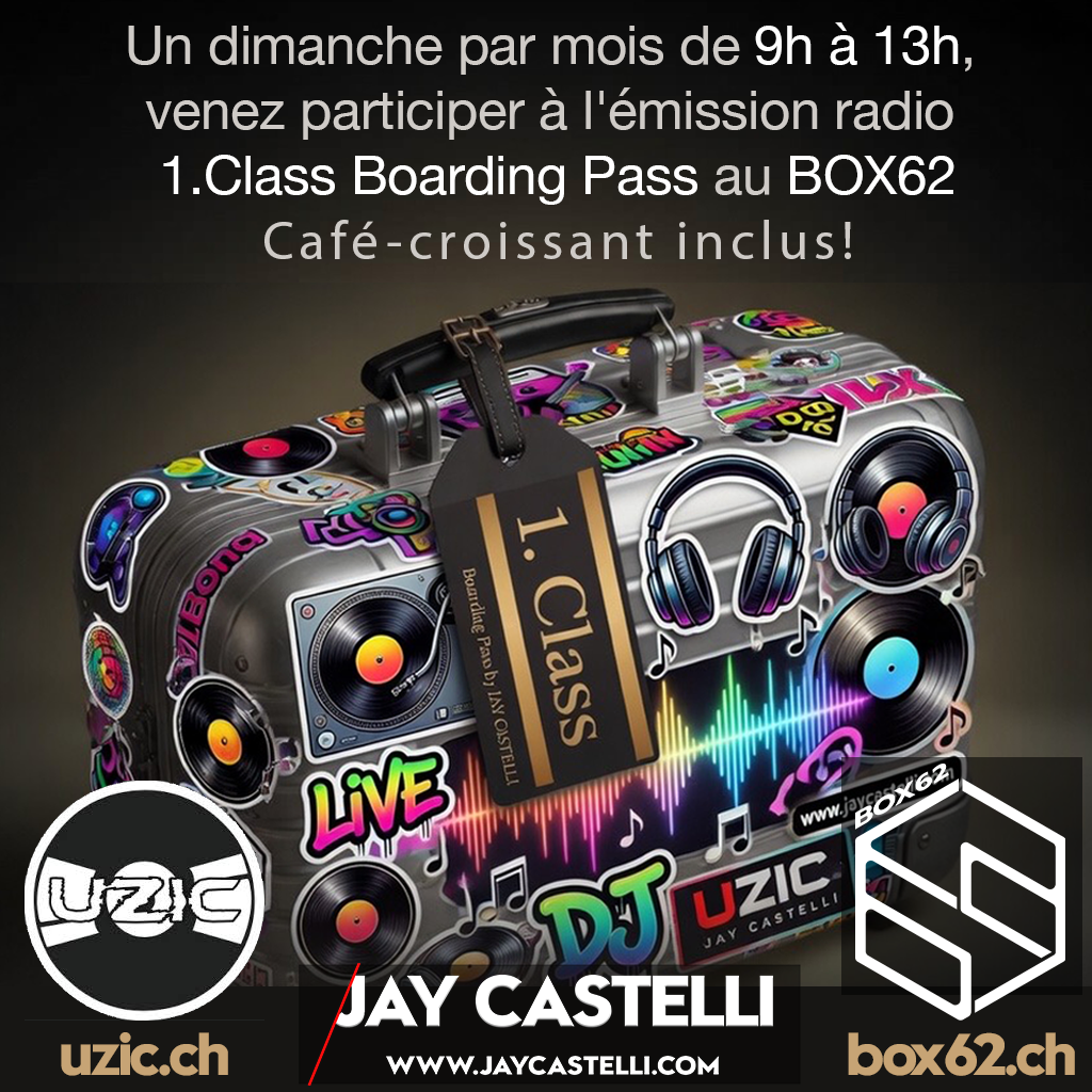 1.Class radio live by Jay Castelli for UZIC radio